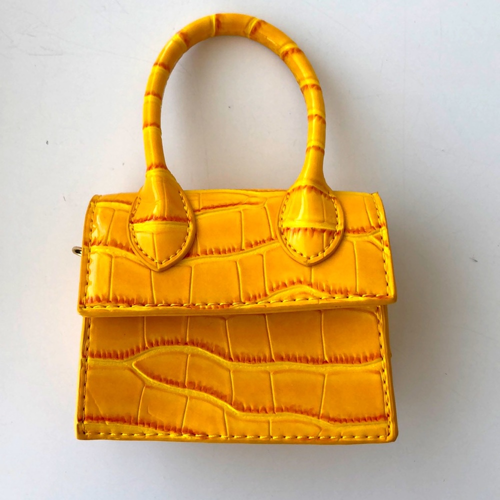 Yellow mini bag